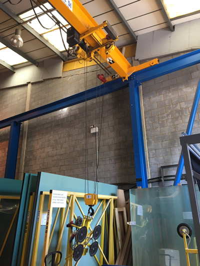 crane support steelwork