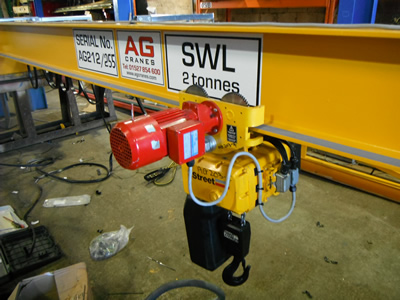 single girder crane