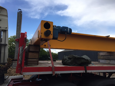 crane end carriages in shear