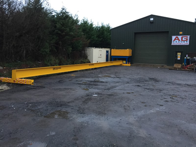 single girder I beam crane