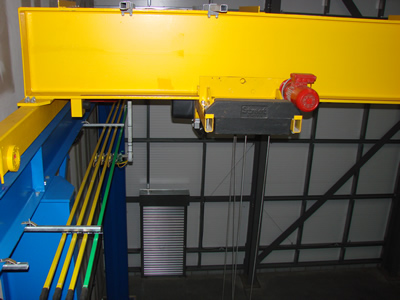 single girder crane